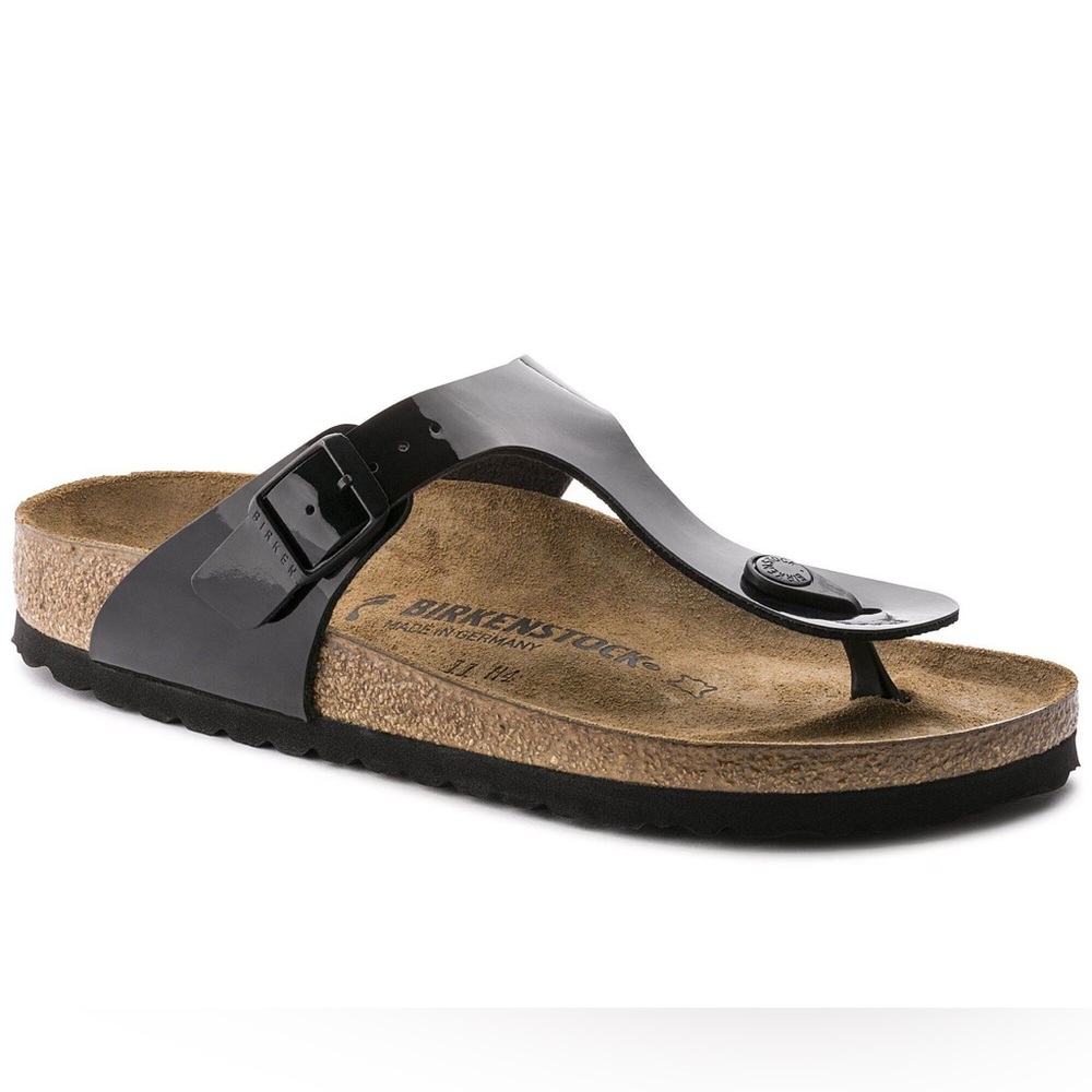 Birkenstock Black Gizeh Sandals 39